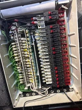 Repairing salt-corroded RV electrical wiring for a Sewalls Point waterfront property