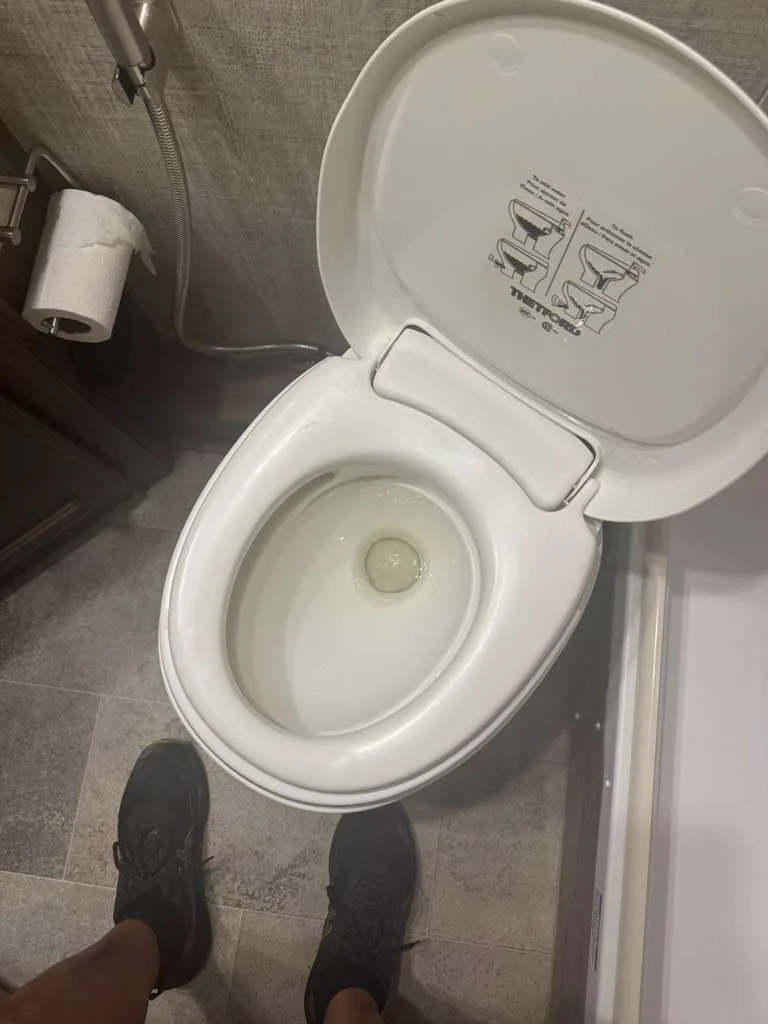 RV toilet replacement and repair service in Palm City FL